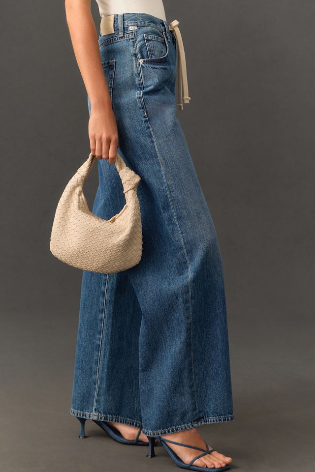 Citizens of Humanity Brynn Drawstring Wide-Leg Jeans | Anthropologie