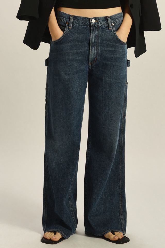 AGOLDE Magda Low-Rise Carpenter Jeans #1