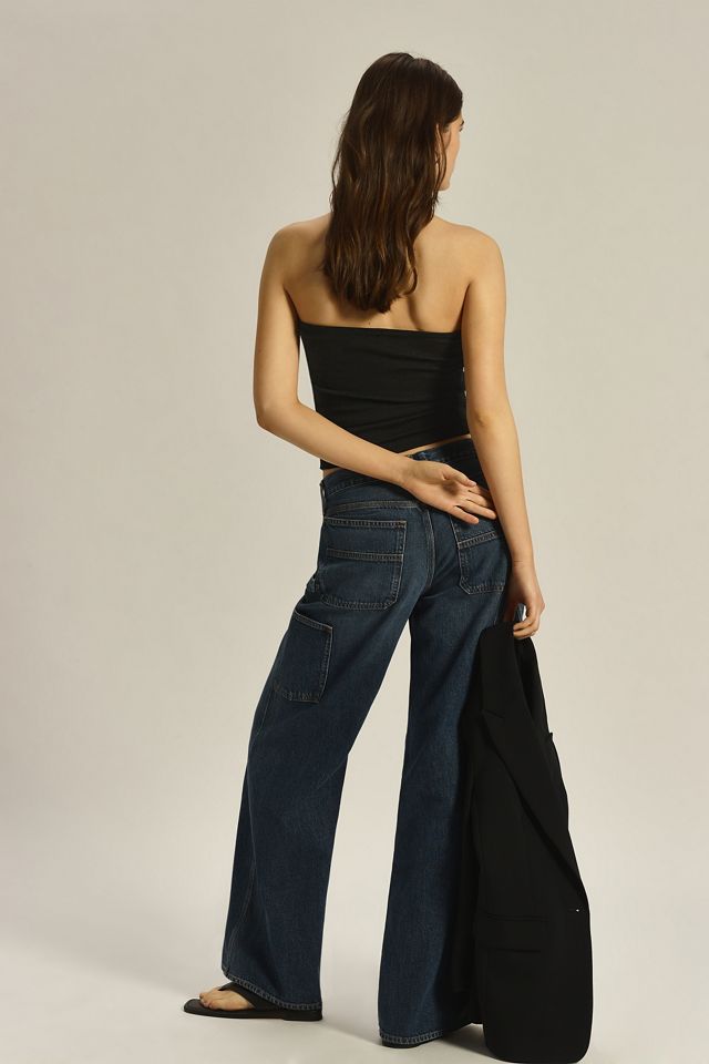 AGOLDE Magda Low-Rise Carpenter Jeans #3