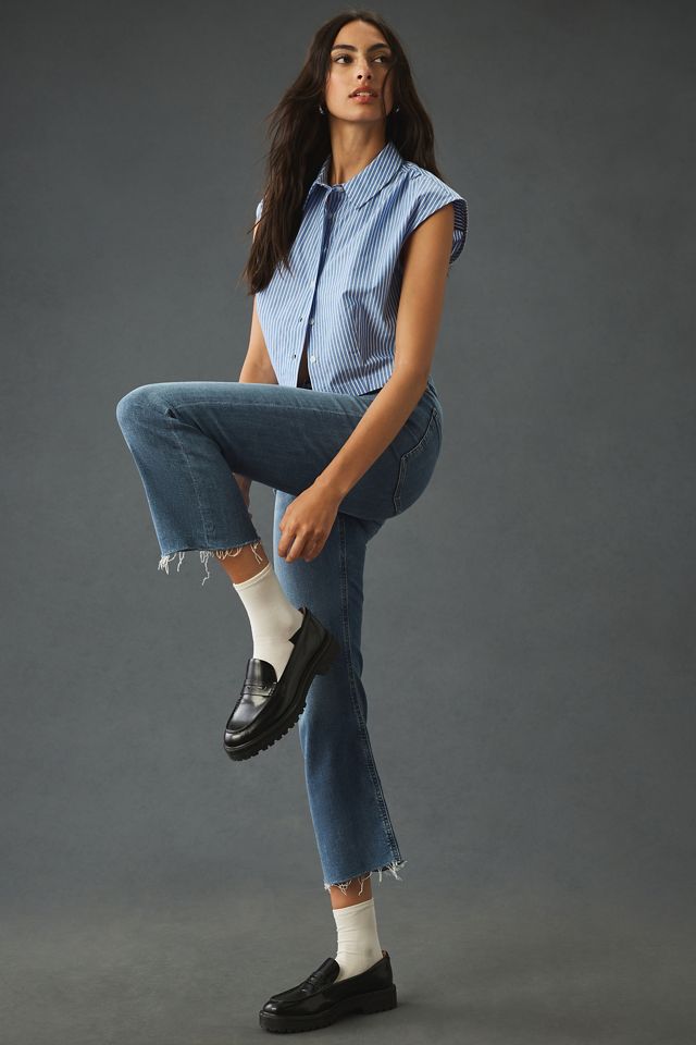 Citizens of Humanity Isola Mid-Rise Crop Bootcut Jeans #3