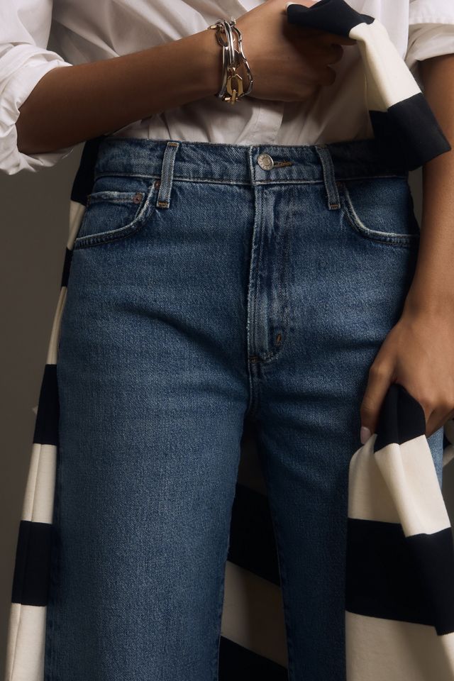 AGOLDE Harper High-Rise Straight-Leg Jeans #3
