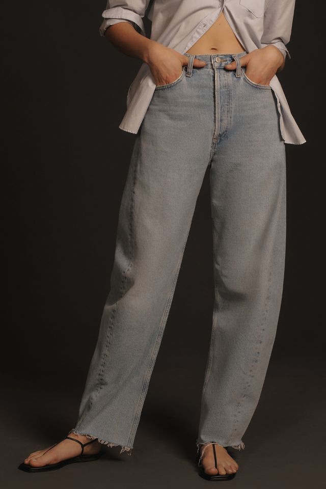 AGOLDE Luna High Rise Tapered Jeans Anthropologie