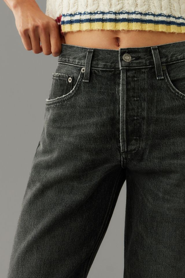 AGOLDE Fran Cuffed Low-Slung Easy Straight-Leg Jeans #6