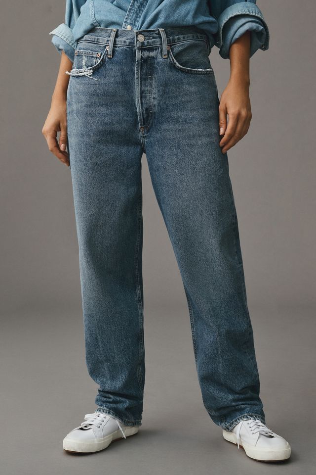 Anthropologie AGOLDE Mid-Rise Relaxed Bootcut Jeans Size 28