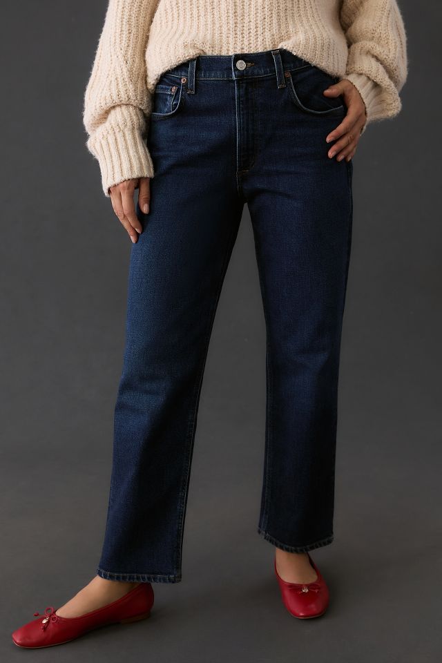 AGOLDE Kye Mid Rise Straight Jeans