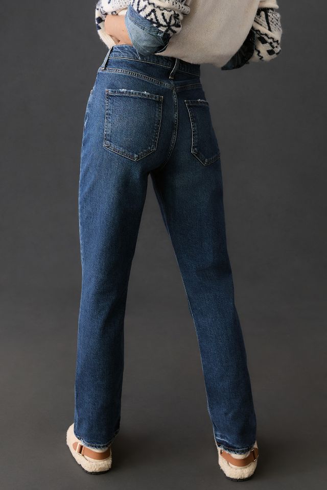 AGOLDE Riley High-Rise Straight-Leg Jeans | Anthropologie