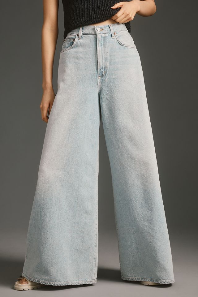 AGOLDE Nolan High-Rise Wide-Leg Jeans | Anthropologie