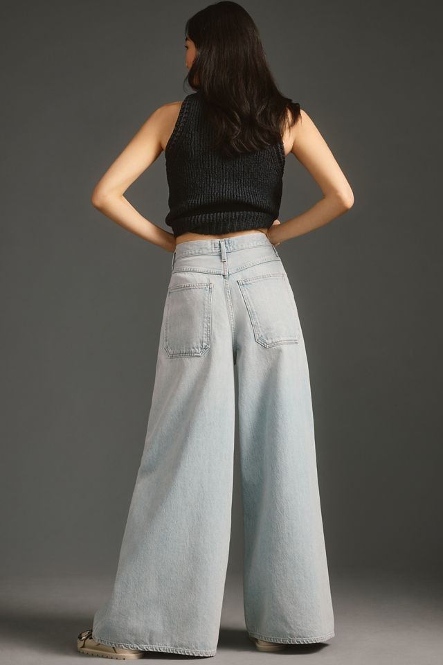 AGOLDE Nolan High-Rise Wide-Leg Jeans #1