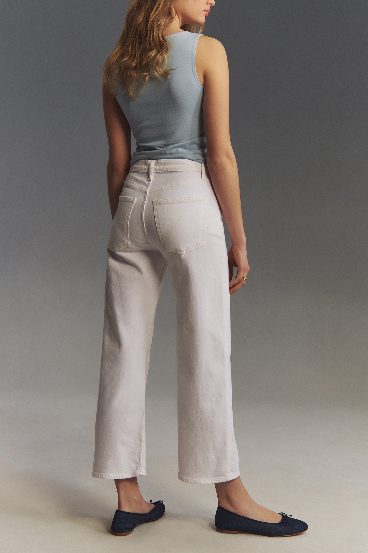 AGOLDE Harper Crop High-Rise Straight-Leg Jeans