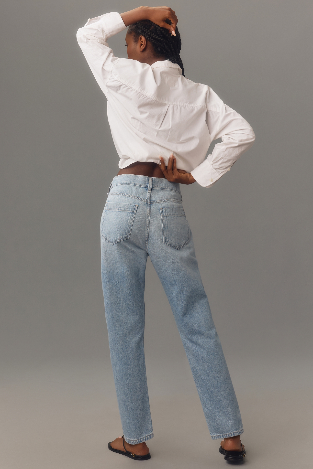 Citizens of Humanity Leah Mid-Rise Utility Straight-Leg Jeans