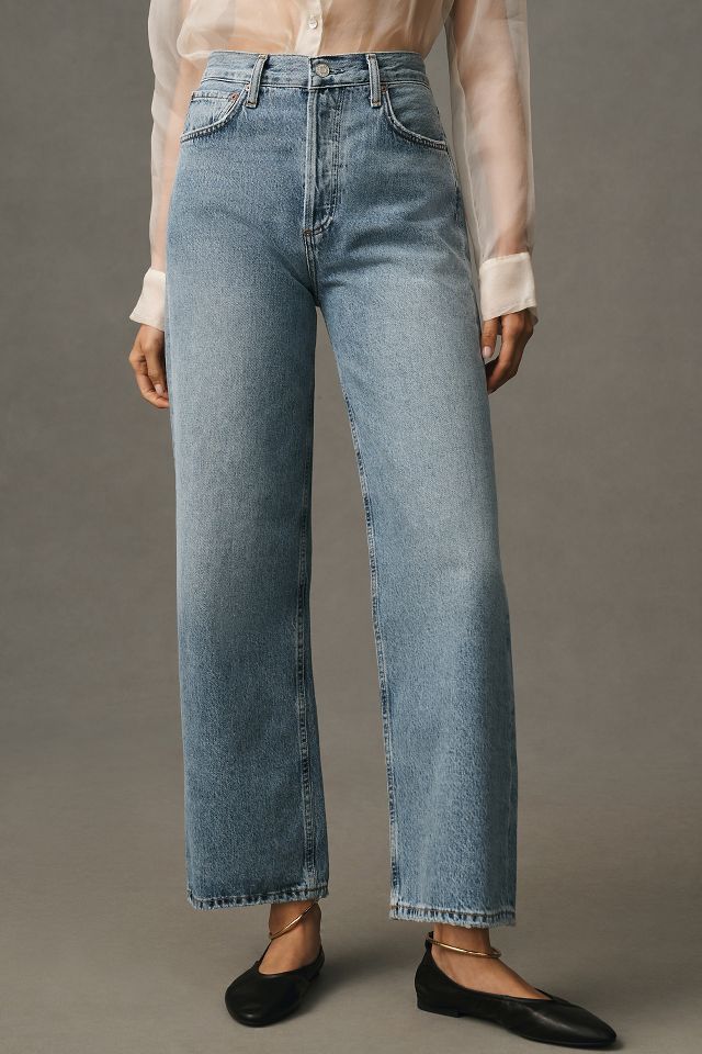 AGOLDE Ren High-Rise Wide-Leg Jeans | Anthropologie