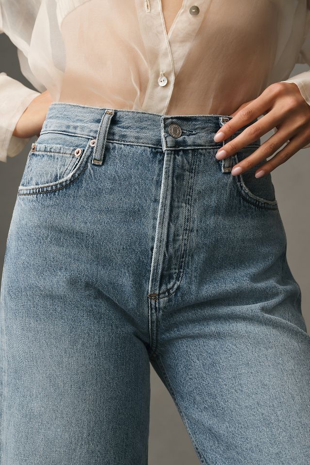 AGOLDE Ren High-Rise Wide-Leg Jeans | Anthropologie