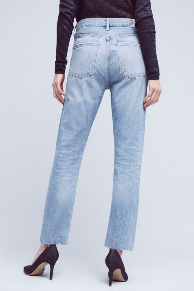 Citizens of Humanity Liya Ultra High-Rise High-Low Crop Jeans #3