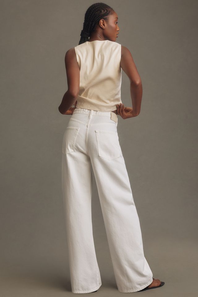 Citizens of Humanity Brynn Drawstring Wide-Leg Jeans #3