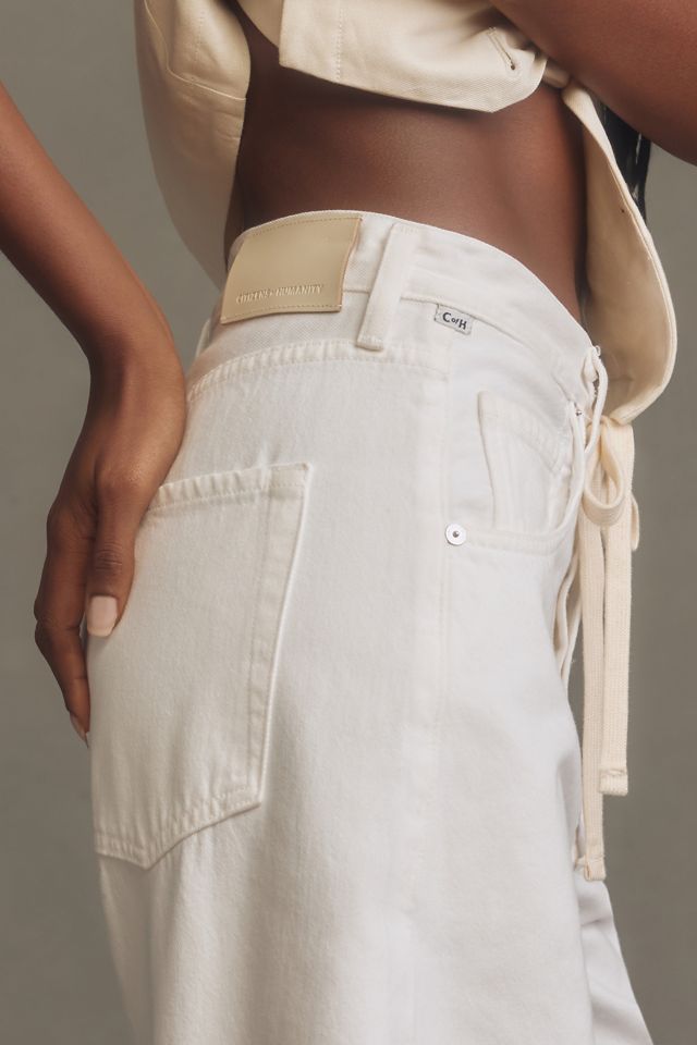 Citizens of Humanity Brynn Drawstring Wide-Leg Jeans #4