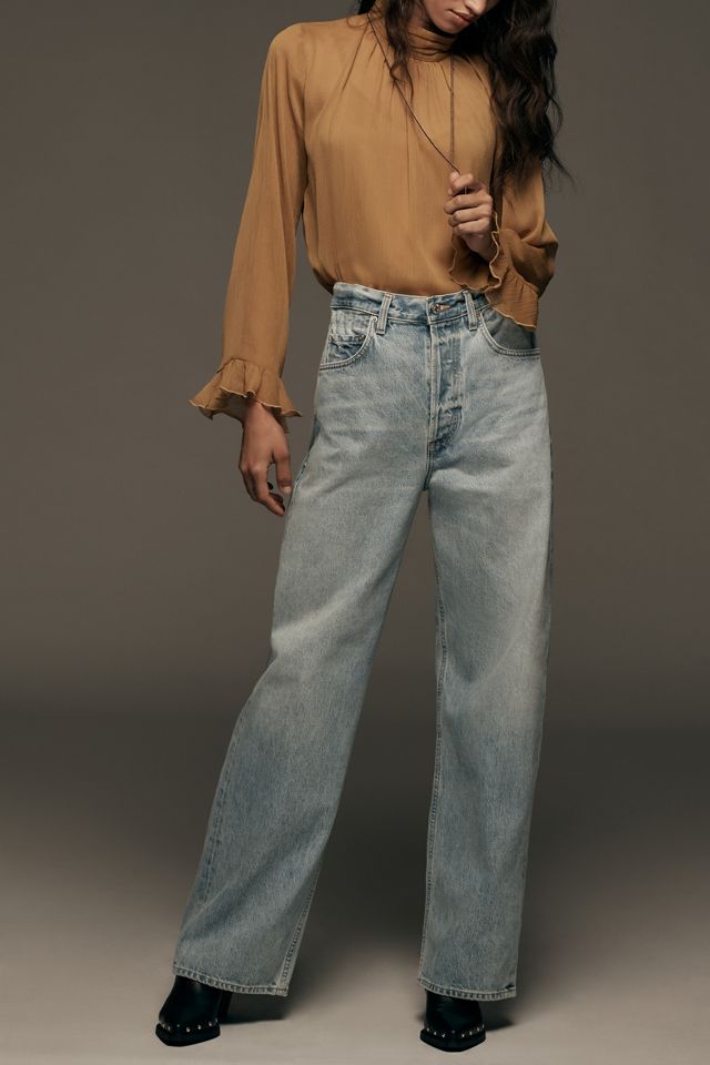 Citizens of Humanity Gwendoline Scrunch High-Rise Baggy Jeans #1