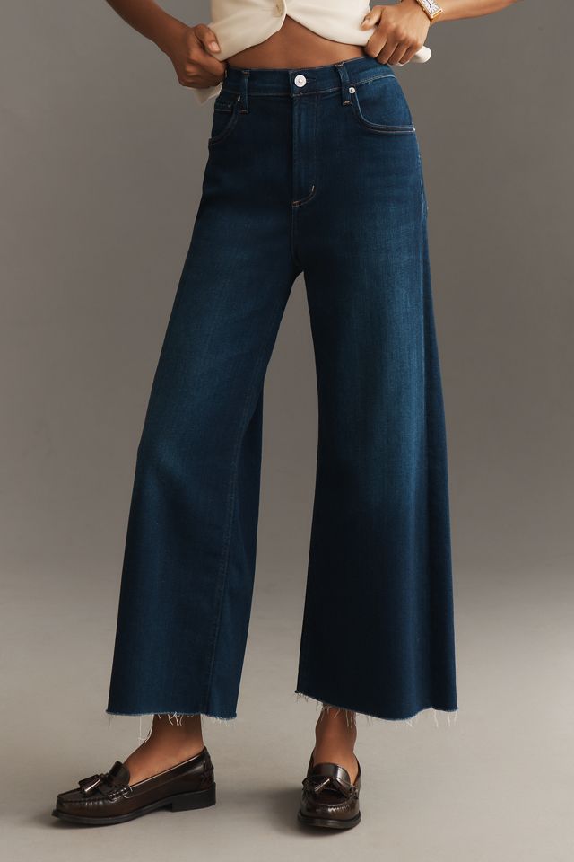 Citizens of Humanity Lyra High-Rise Wide-Leg Crop Jeans #1