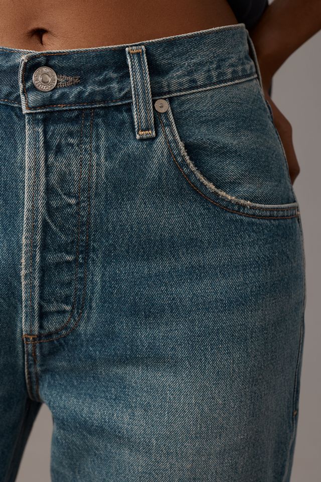 Citizens of Humanity Baretta High-Rise Relaxed Straight-Leg Jeans #5