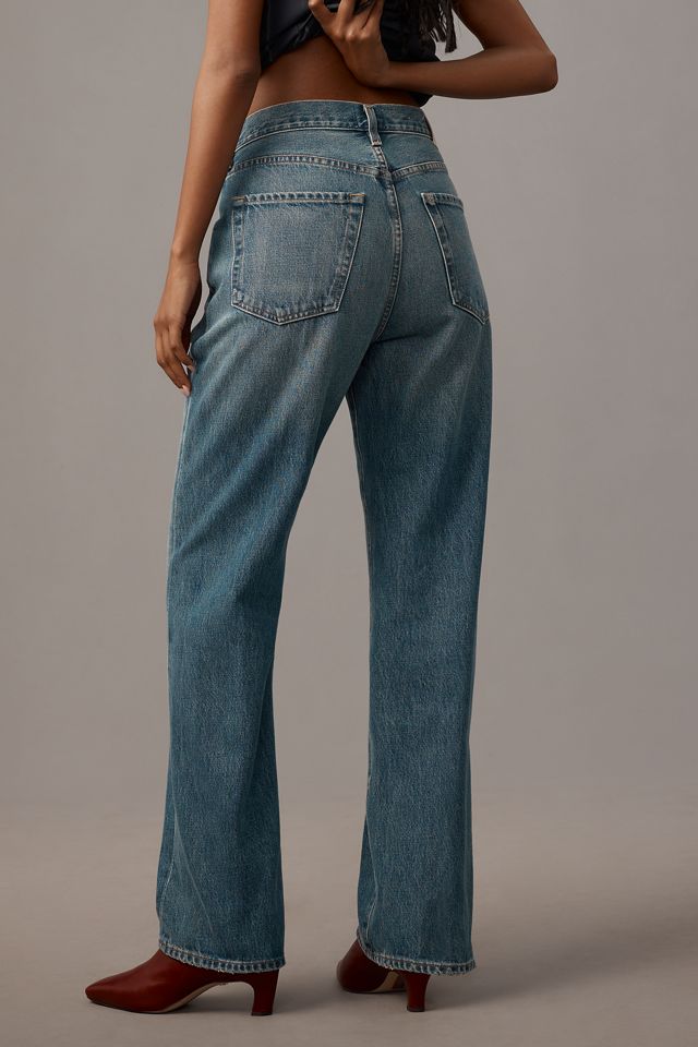 Citizens of Humanity Baretta High-Rise Relaxed Straight-Leg