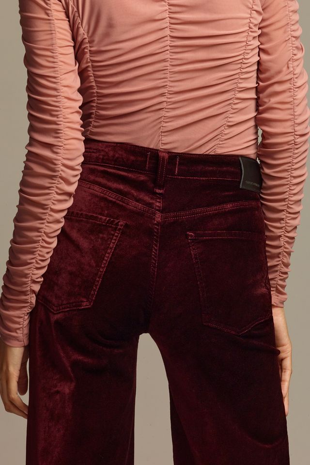 Citizens of Humanity Loli Mid-Rise Baggy Velvet Jeans #3