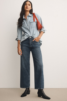 Ren High-Rise Wide-Leg Jeans