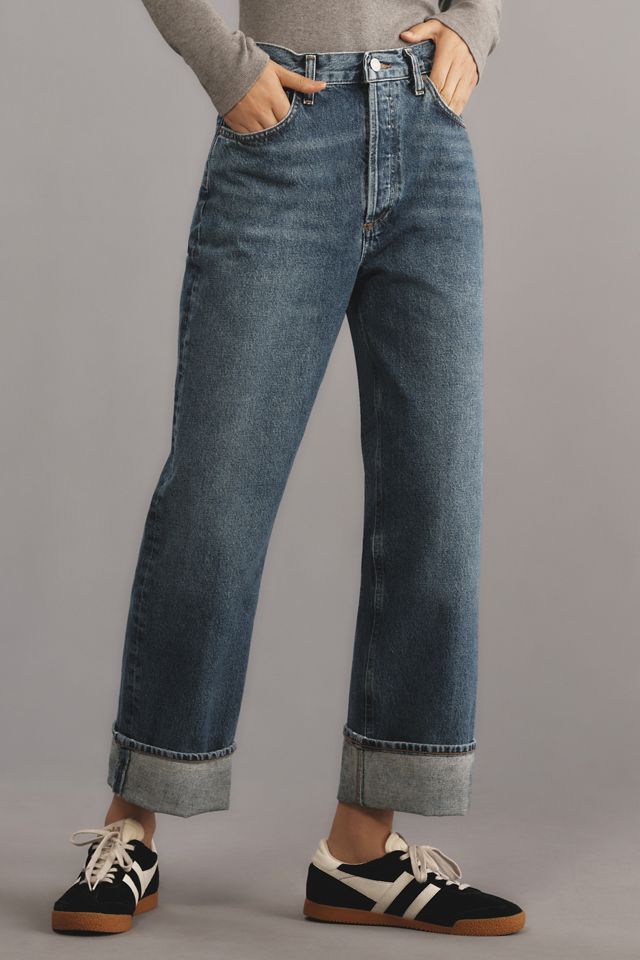 デニム・ジーパン Agolde \"Fran Low Slung\" jeans AGOLDE Fran Low Slung Jeans | Shopbop