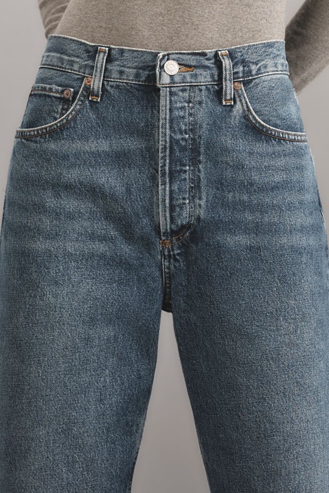 AGOLDE Fran Low-Slung Relaxed-Leg Jeans #4