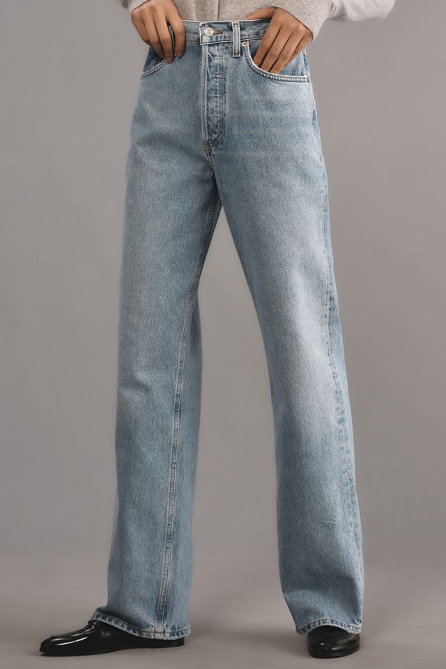 AGOLDE Kelly High-Rise Straight-Leg Jeans #1