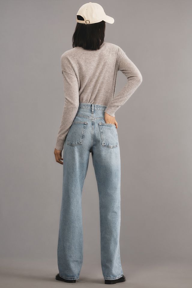 AGOLDE Kelly High-Rise Straight-Leg Jeans #2