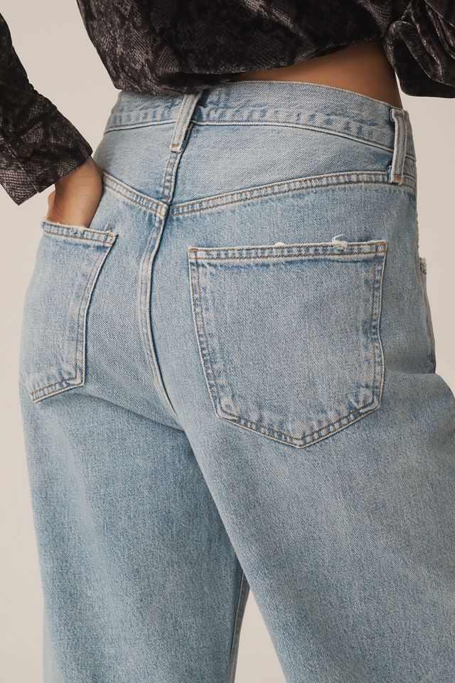 AGOLDE Low Curve Mid-Rise Taper Jeans #4
