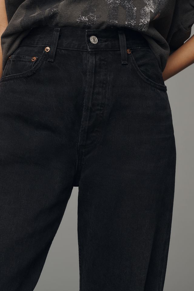 AGOLDE 90s Pinch Distress High-Rise Straight-Leg Jeans #2