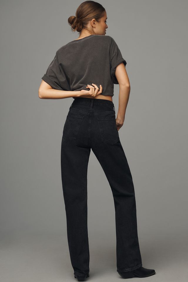 AGOLDE 90s Pinch Distress High-Rise Straight-Leg Jeans #3