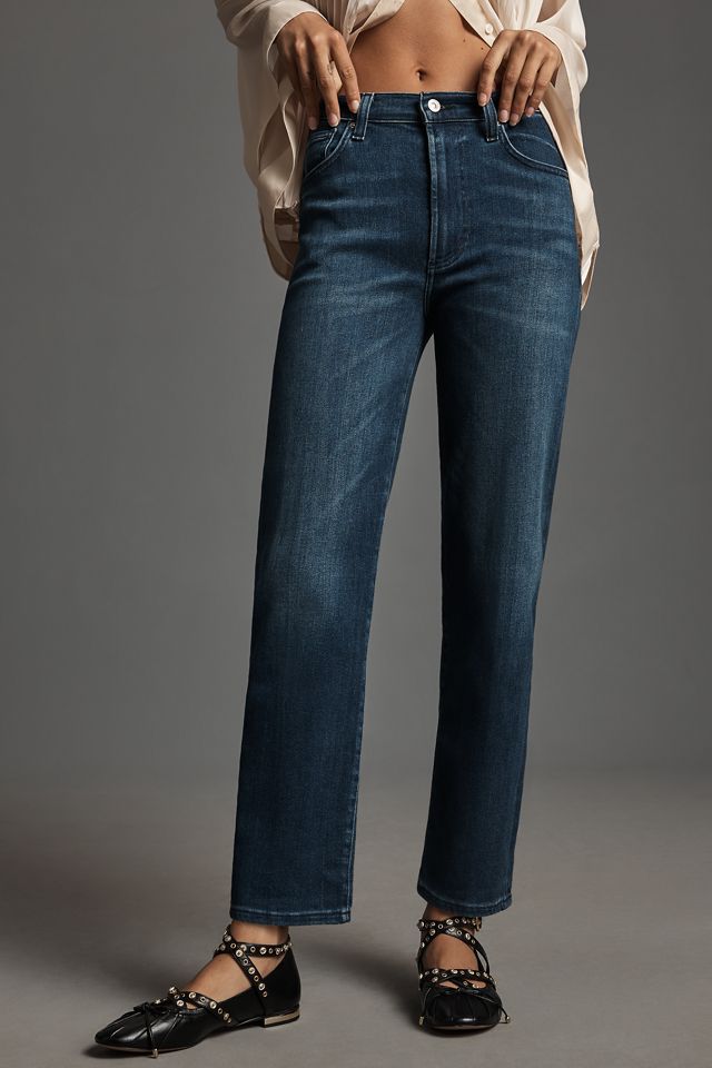 Citizens of Humanity Caia High-Rise Straight-Leg Jeans #1