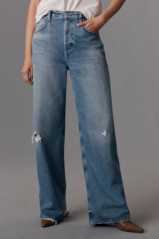 【Citizens of Humanity】 Ayla high-riseワイドレッグジーンズ Citizens of Humanity Ayla Baggy High-Rise Wide-Leg Jeans