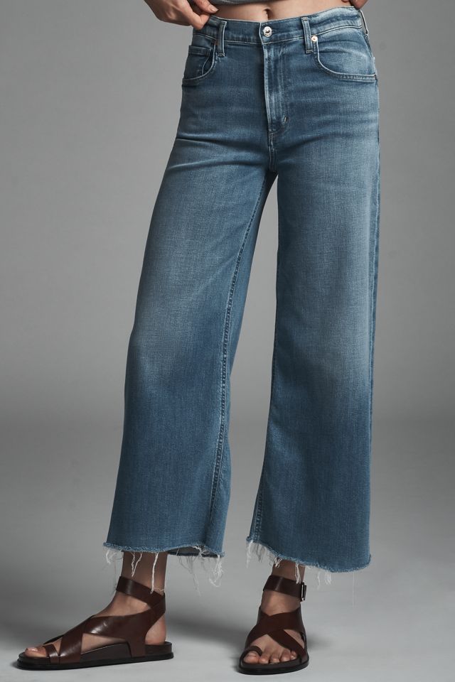 Citizens of Humanity Lyra High-Rise Crop Wide-Leg Jeans #1
