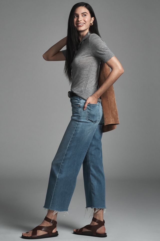 Citizens of Humanity Lyra High-Rise Crop Wide-Leg Jeans #4