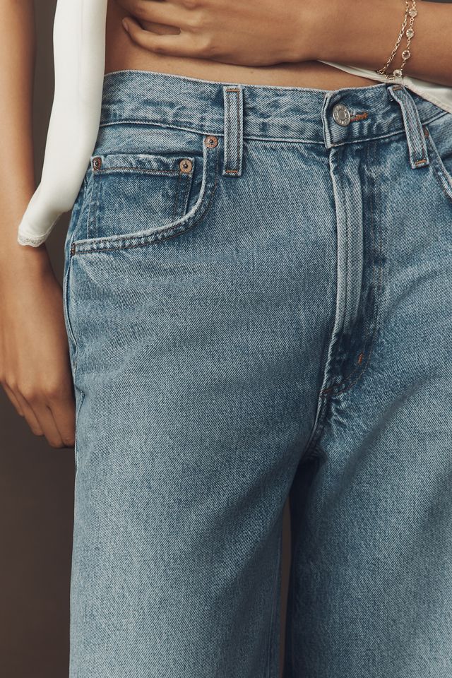 AGOLDE Low Curve Low-Rise Tapered Jeans #1