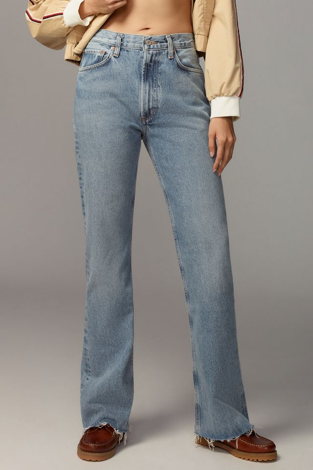 AGOLDE Leena High-Rise Bootcut Jeans #1