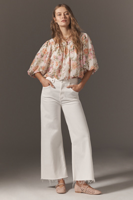 Citizens of Humanity Lyra High-Rise Crop Wide-Leg Jeans product page
