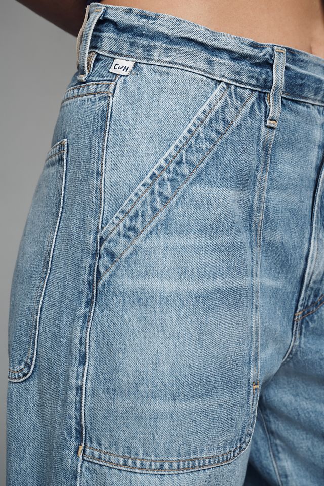 Citizens of Humanity Ayla Cargo High-Rise Wide-Leg Jeans #3