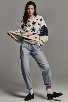 CITIZENS OF HUMANITY WINSLOW CROPPED BOYFRIEND JEANS 