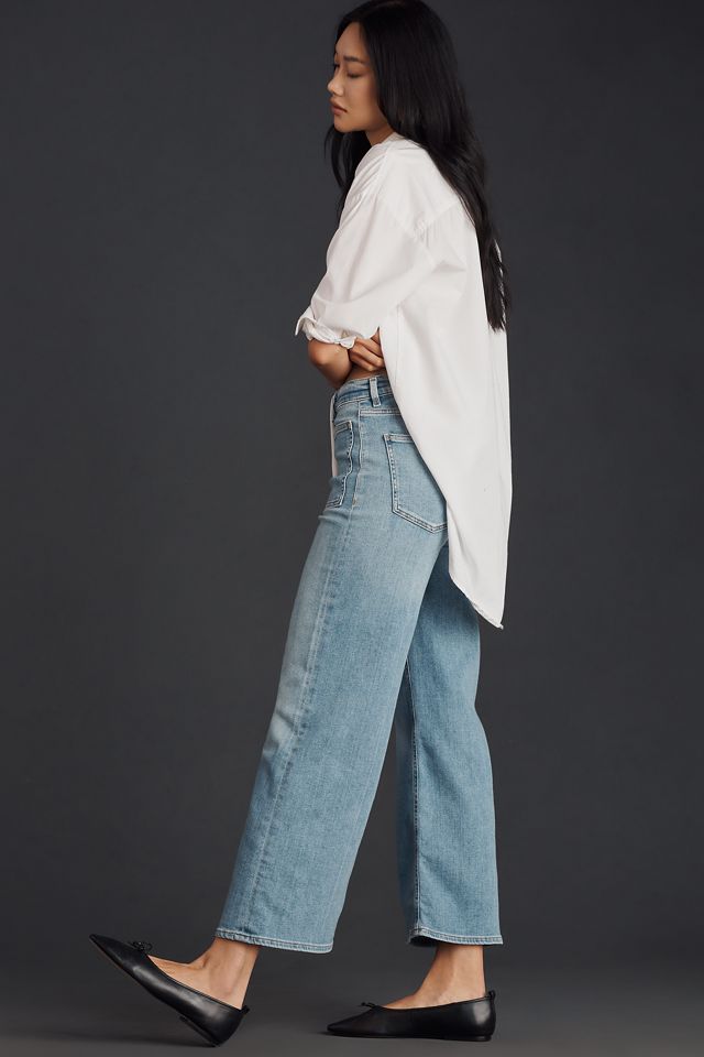 Citizens of Humanity Lyra High-Rise Crop Wide-Leg Jeans #3