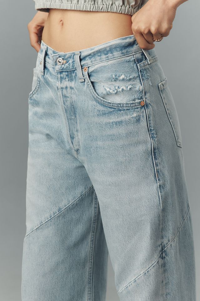 Citizens of Humanity Ayla Swirl High-Rise Tapered Jeans #4