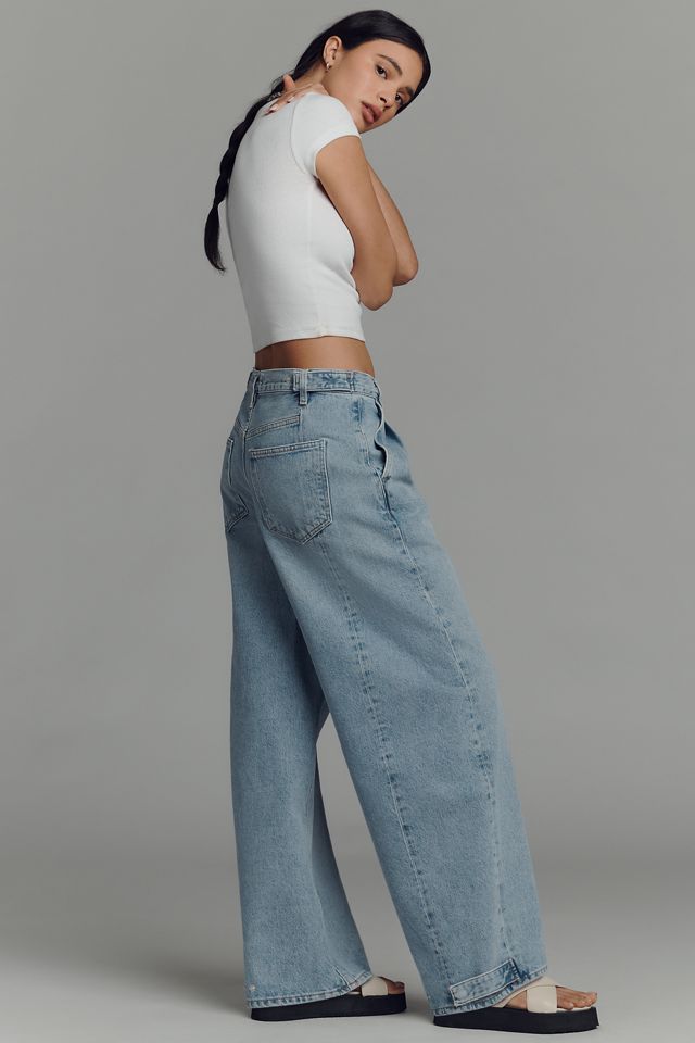 【Agolde】 Darsha mid-rise barrel-legジーンズ Darsha mid-rise barrel-leg jeans in blue - Agolde | Mytheresa