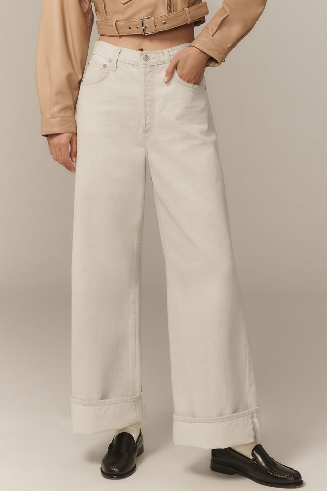 AGOLDE Dame High-Rise Wide-Leg Jeans #1