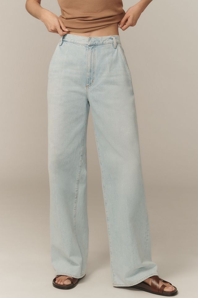 AGOLDE Shona High-Rise Wide-Leg Trouser Jeans #1