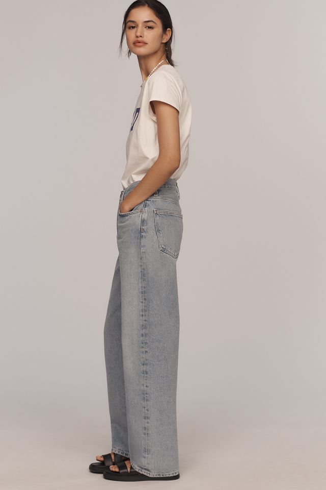 AGOLDE Henson High-Rise Wide-Leg Jeans #1