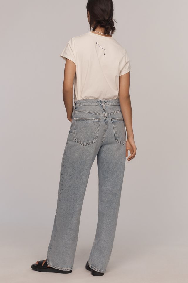 AGOLDE Henson High-Rise Wide-Leg Jeans #3