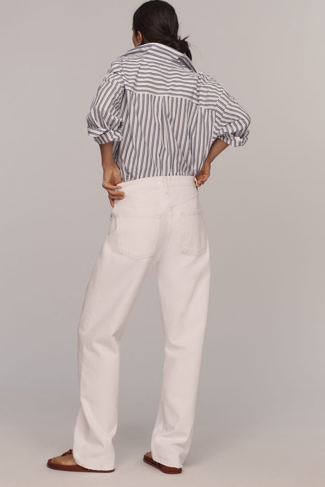 AGOLDE Kelly High-Rise Straight-Leg Jeans