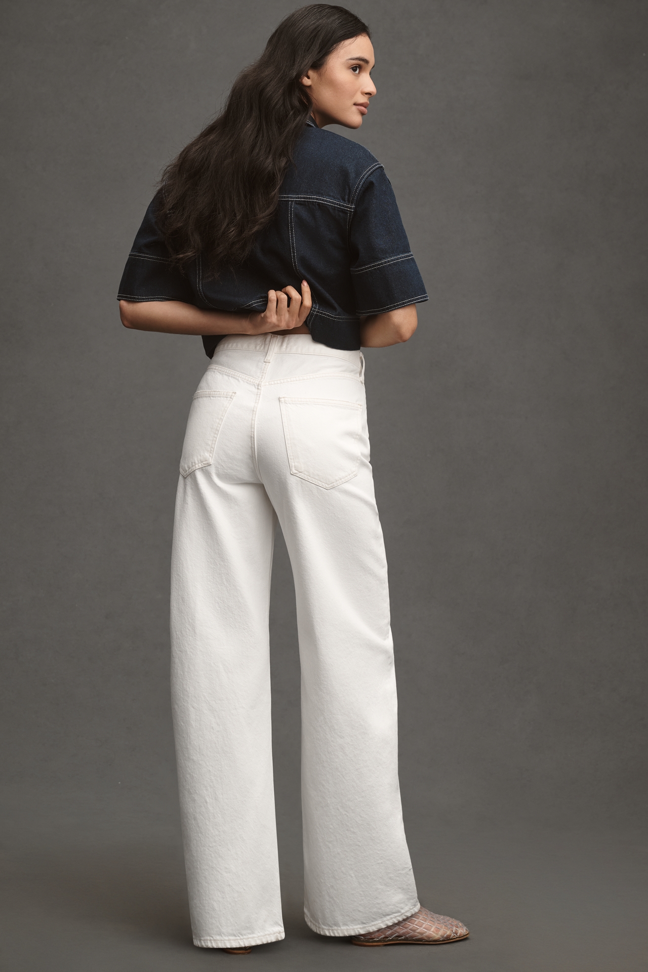 AGOLDE Low Curve Low-Rise Tapered Jeans